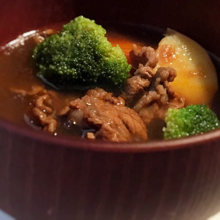 残ったカレーをスープにリメイク!